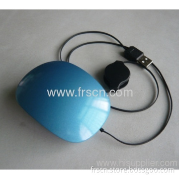 Slide/slip Cover Retractable Optical Wired Mouse Smallest Size Gift Mouse Wired Pc Laptop Mouse 